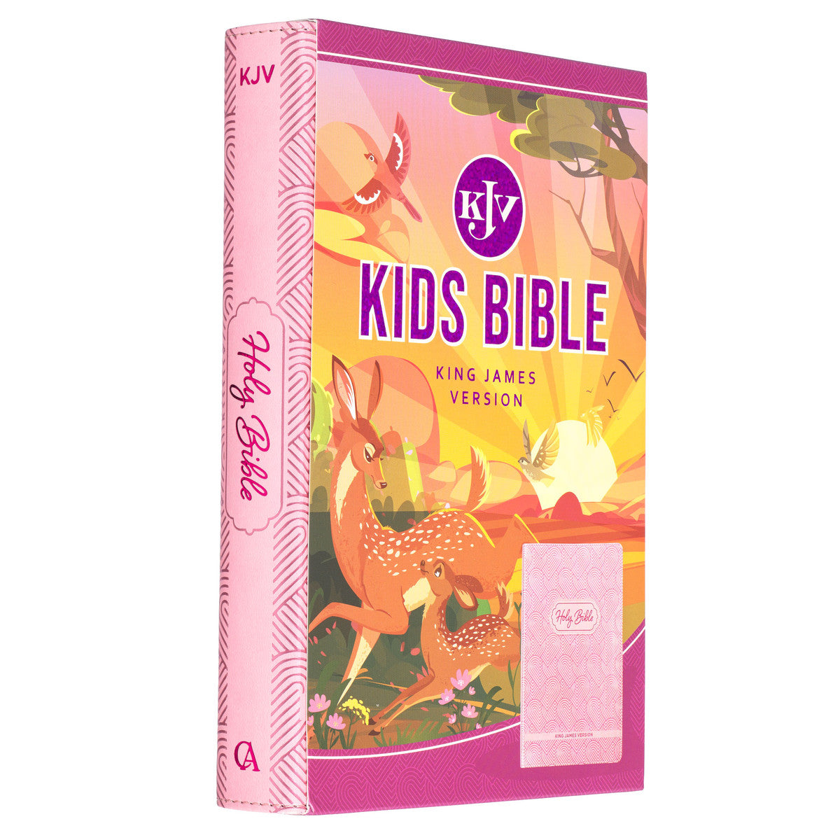 Blossom Pink Heart KJV Kids Bible