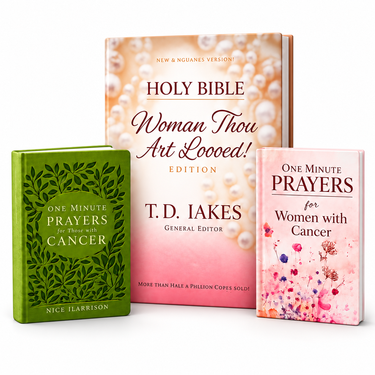 Hope & Healing Cancer Awareness Bible Set