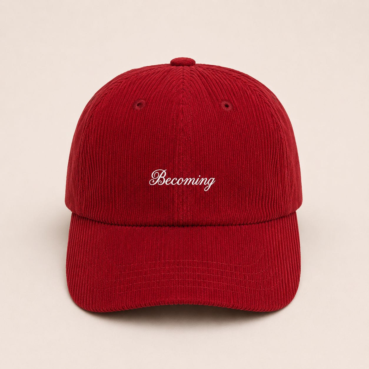 "Becoming" Corduroy Hat