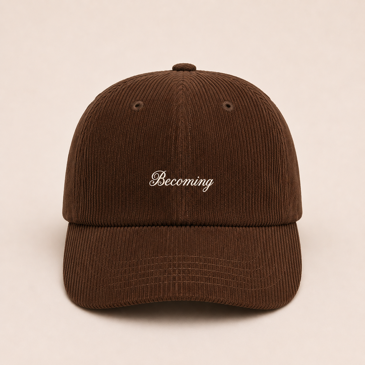 "Becoming" Corduroy Hat